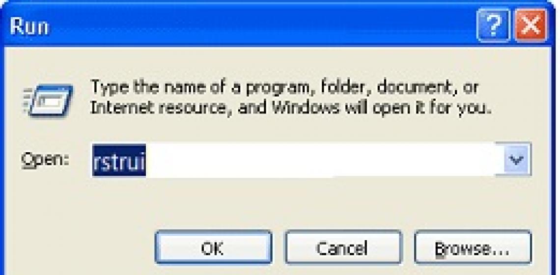 Откат операционной системы Windows XP к точке восстановления Как выполнить откат системы windows xp